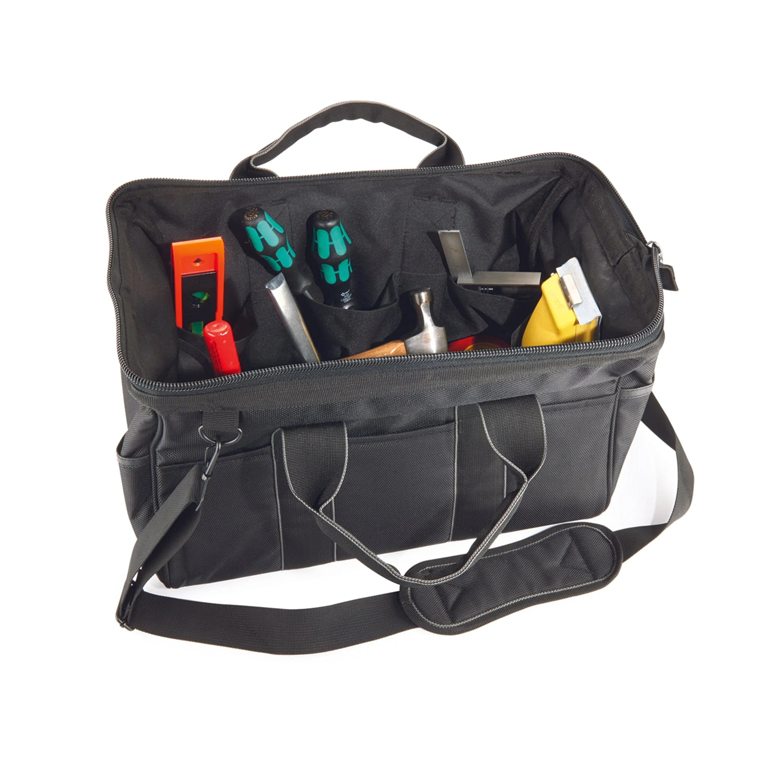 21 Pocket Tool Bag - Black