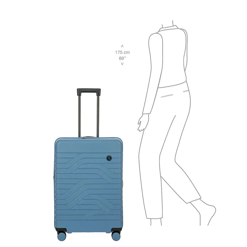 B/Y Ulisse Medium Expandable Spinner - Grey Blue