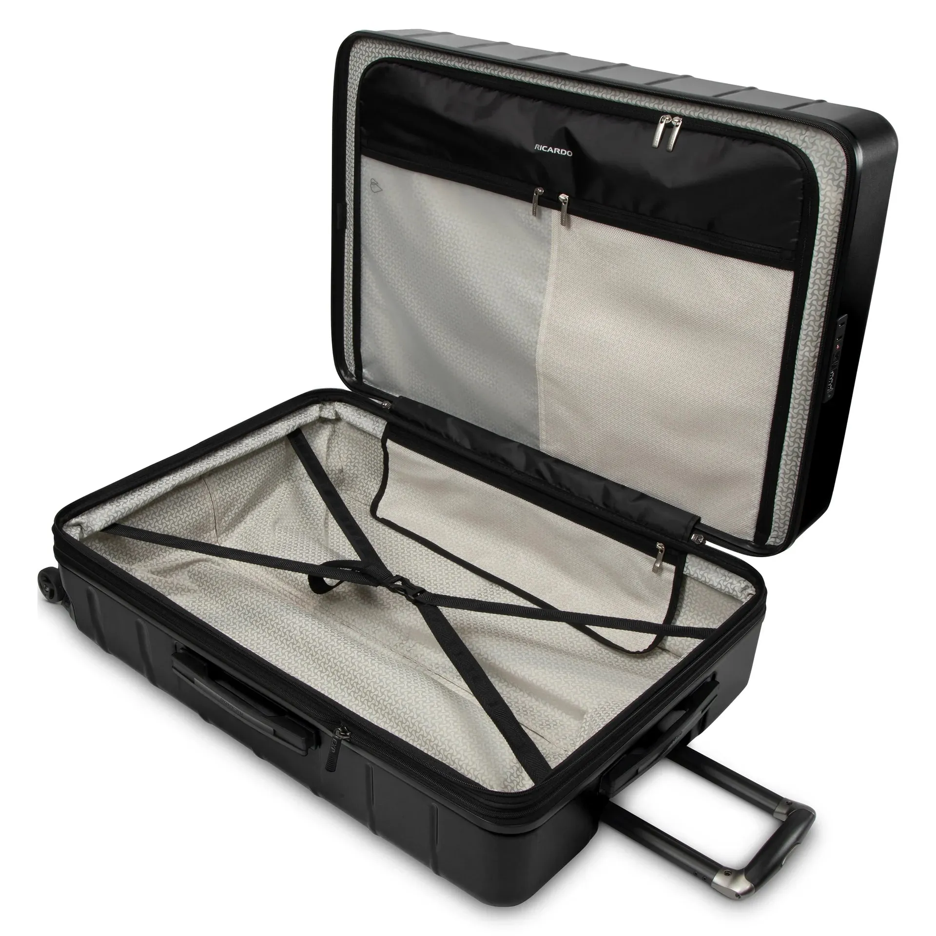 Cambria Large Check-In Expandable Spinner - Black