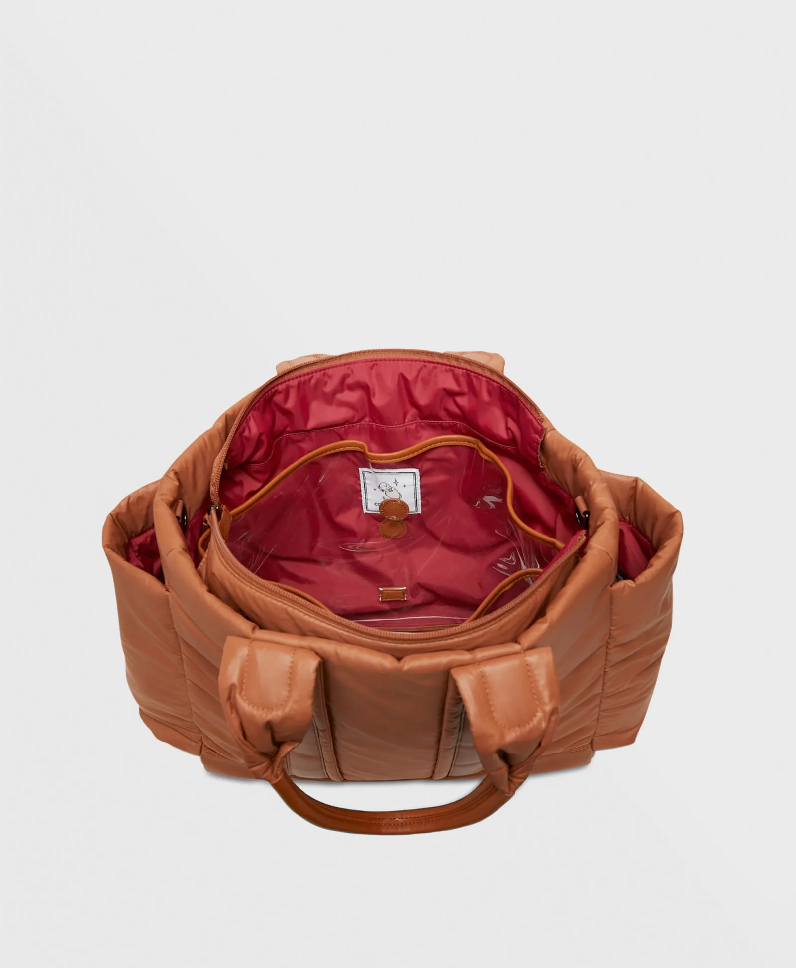 Caraa Baby Tote | Clay Nylon