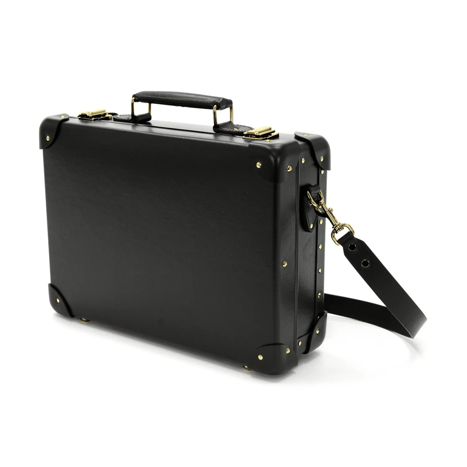 Centenary · Small Attaché | Black/Black/Gold