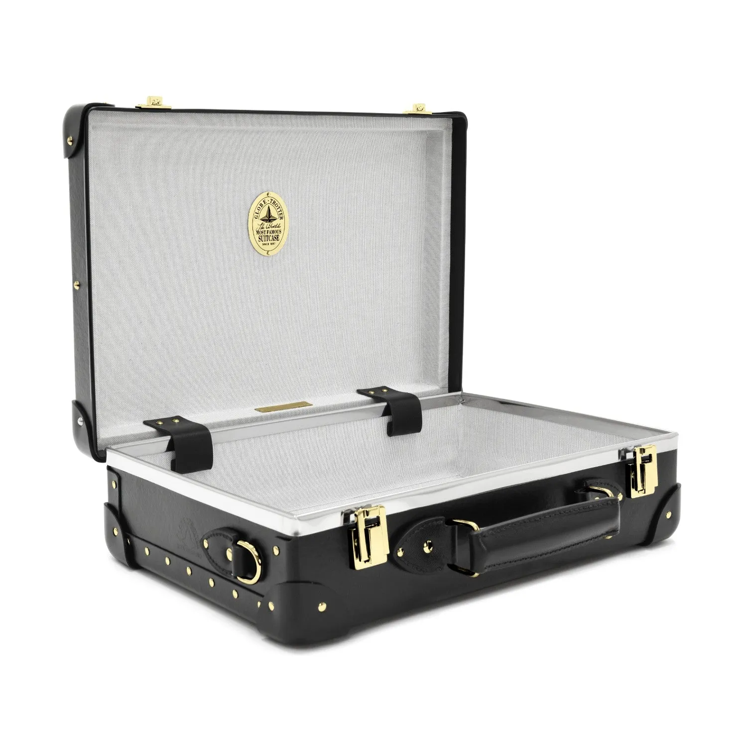 Centenary · Small Attaché | Black/Black/Gold