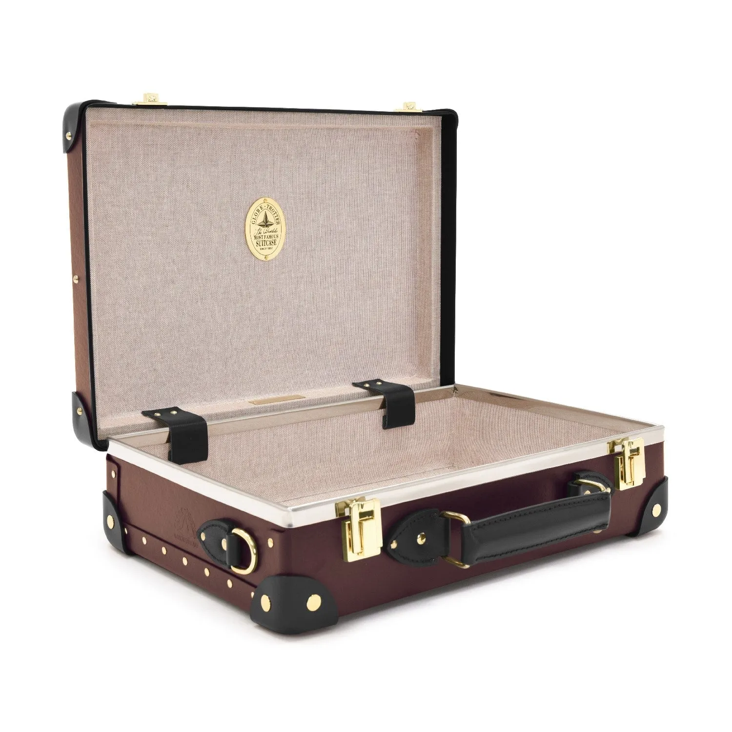 Centenary · Small Attaché | Oxblood/Black