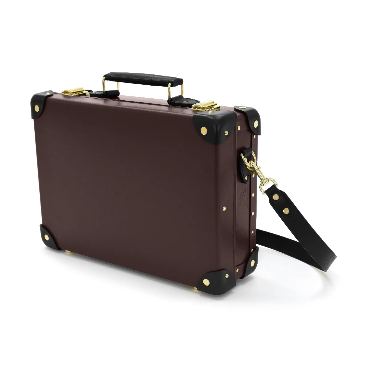 Centenary · Small Attaché | Oxblood/Black