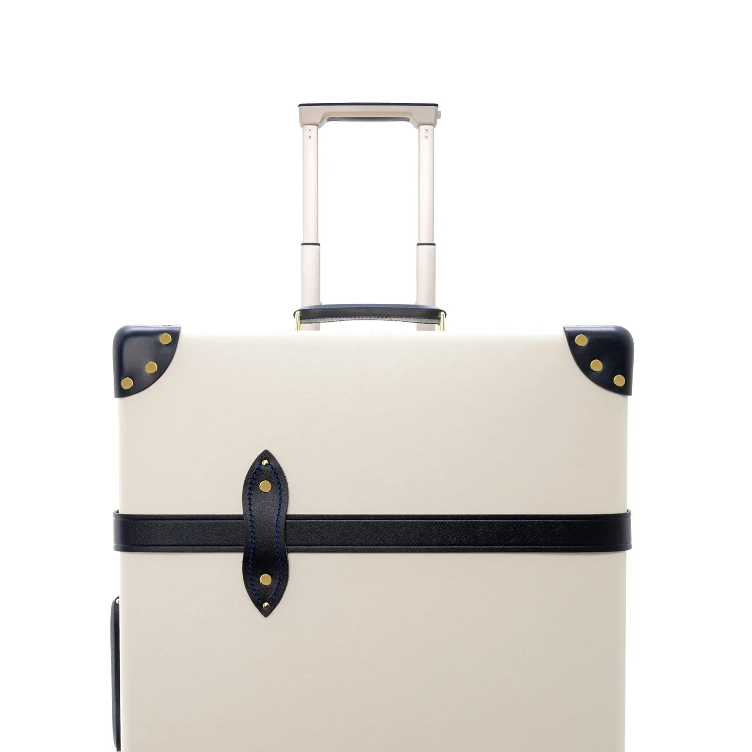 Centenary · XL Trunk - 4 Wheels | Ivory/Navy/Brass
