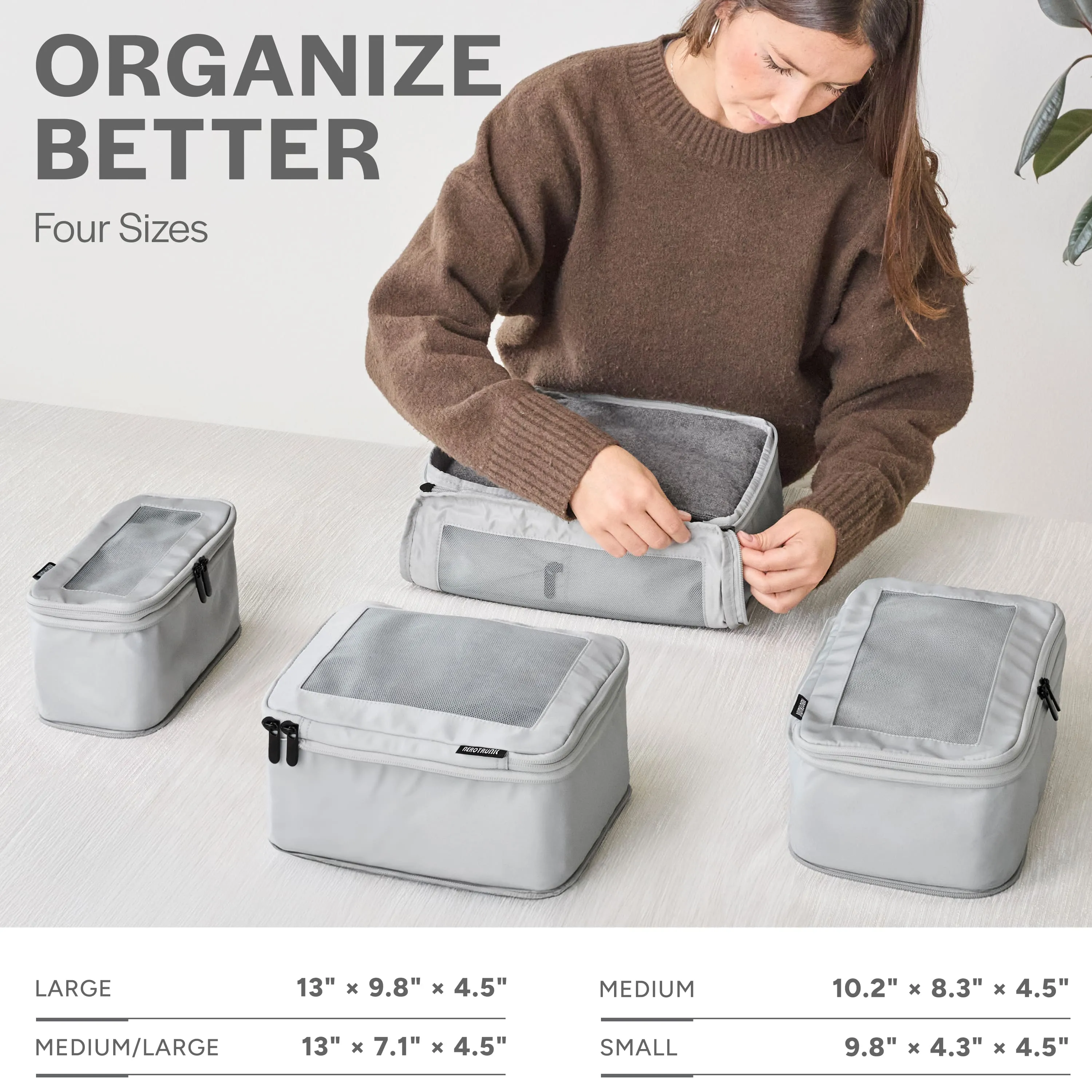 Compression Packing Cubes