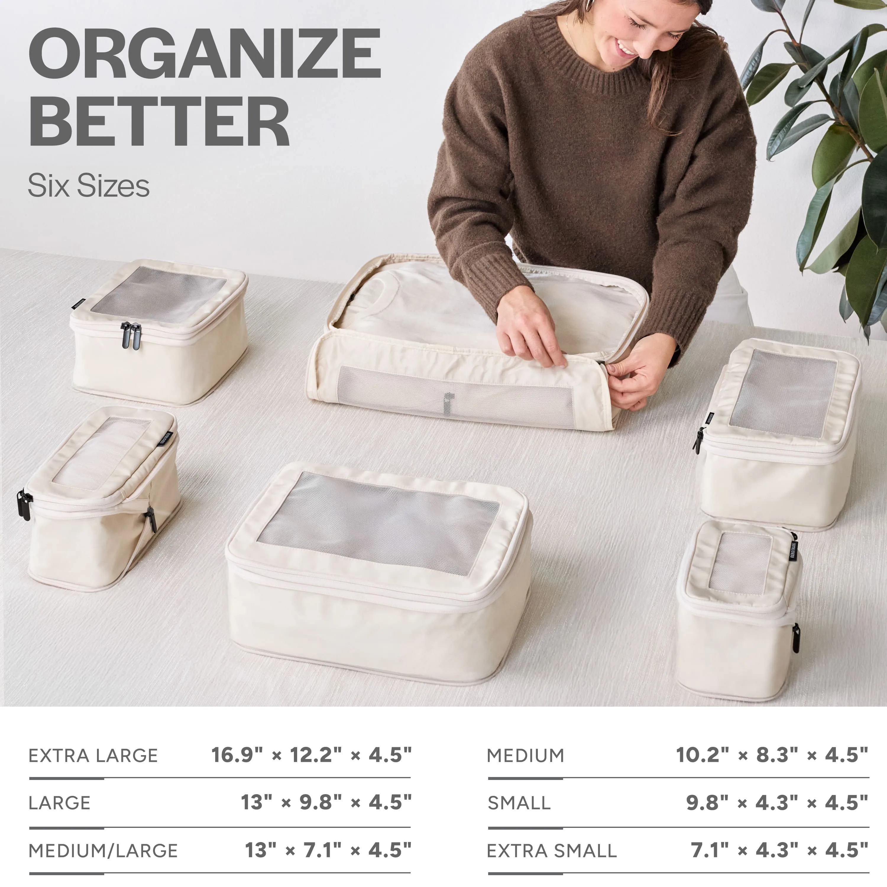 Compression Packing Cubes