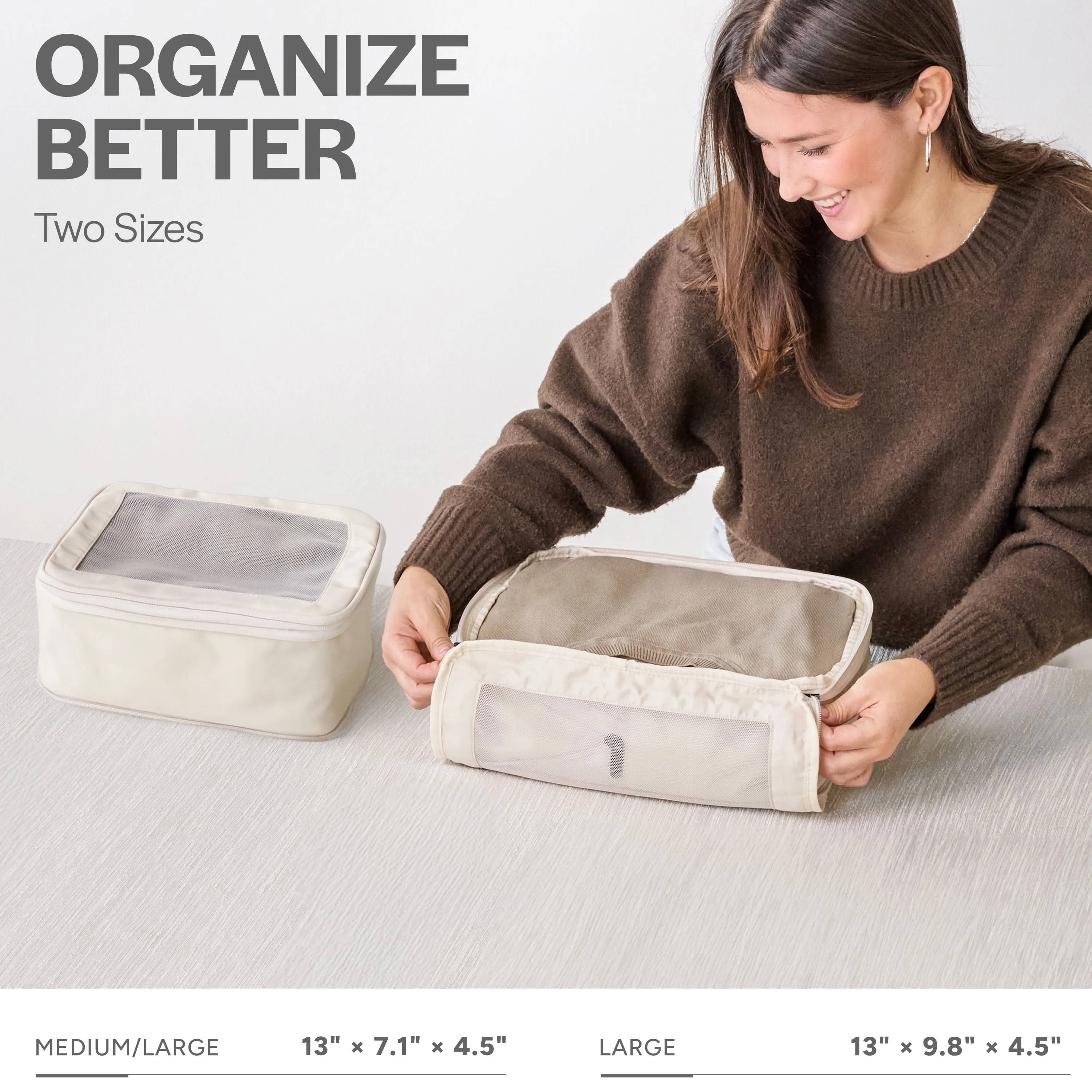 Compression Packing Cubes