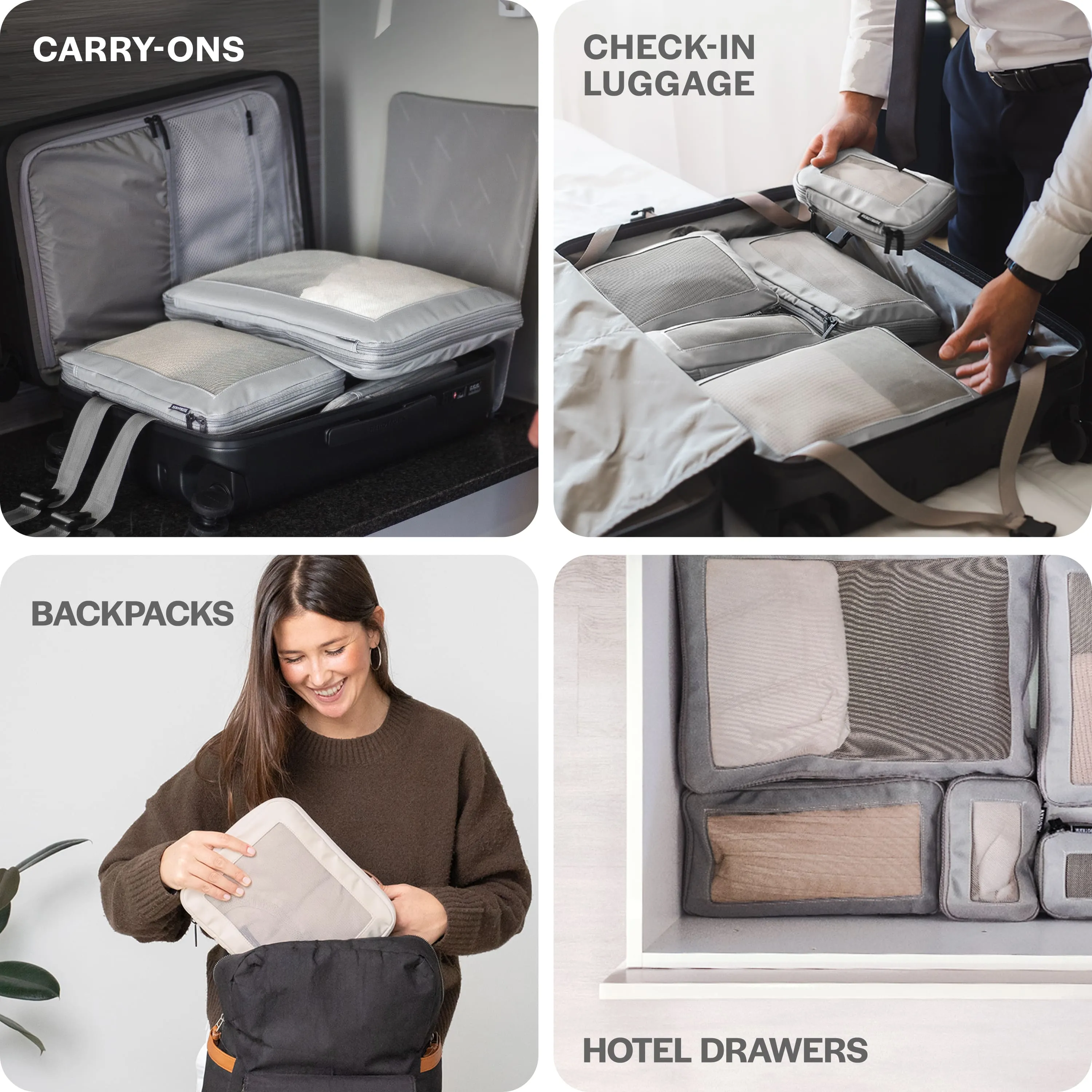 Compression Packing Cubes