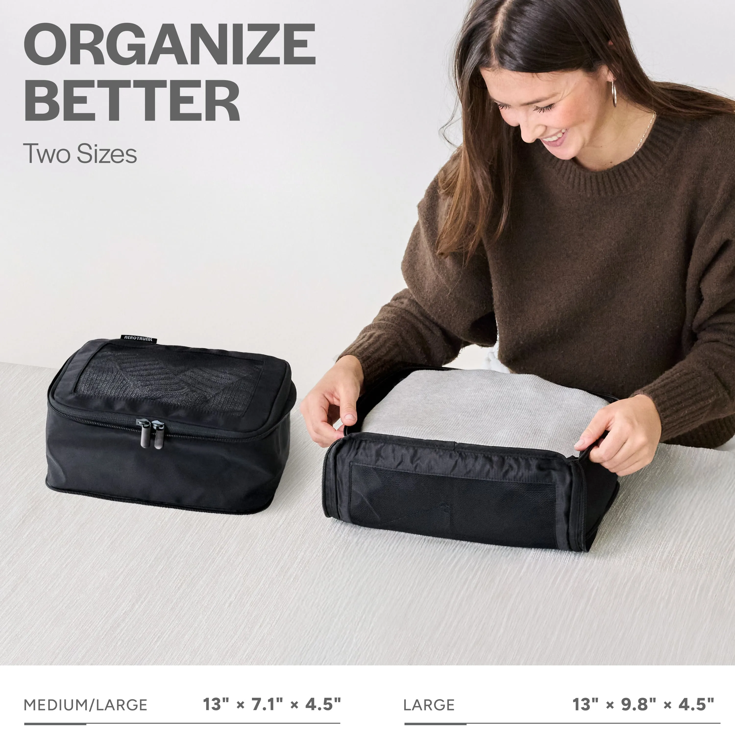 Compression Packing Cubes