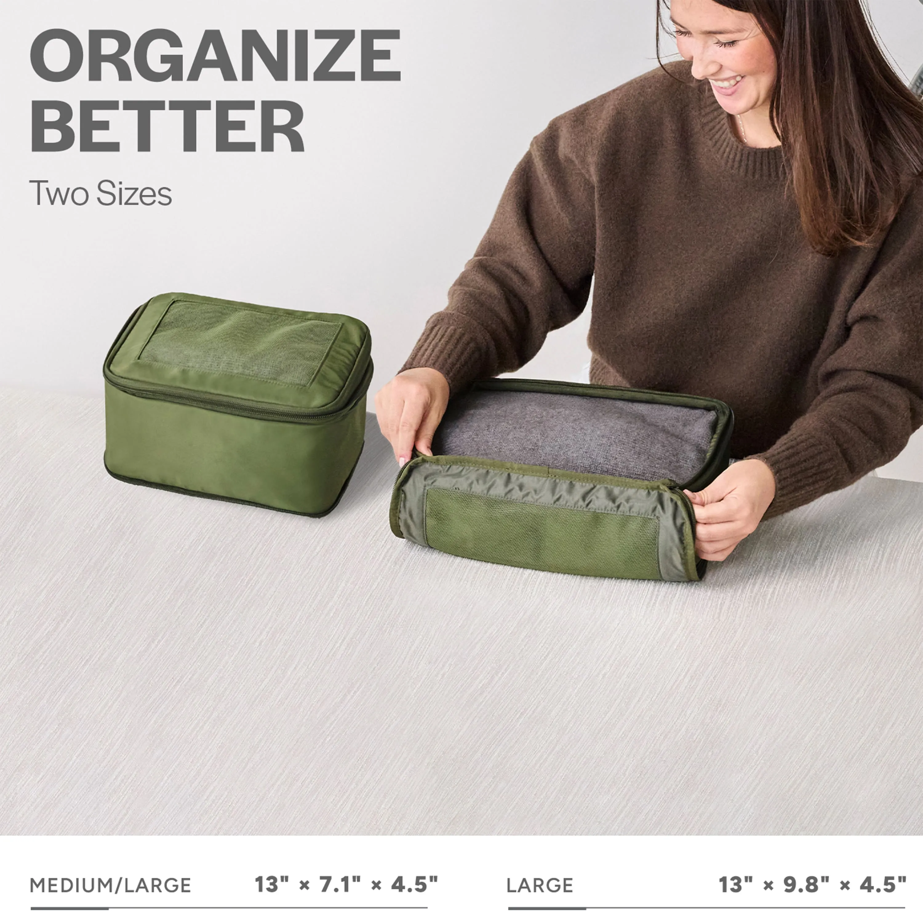 Compression Packing Cubes