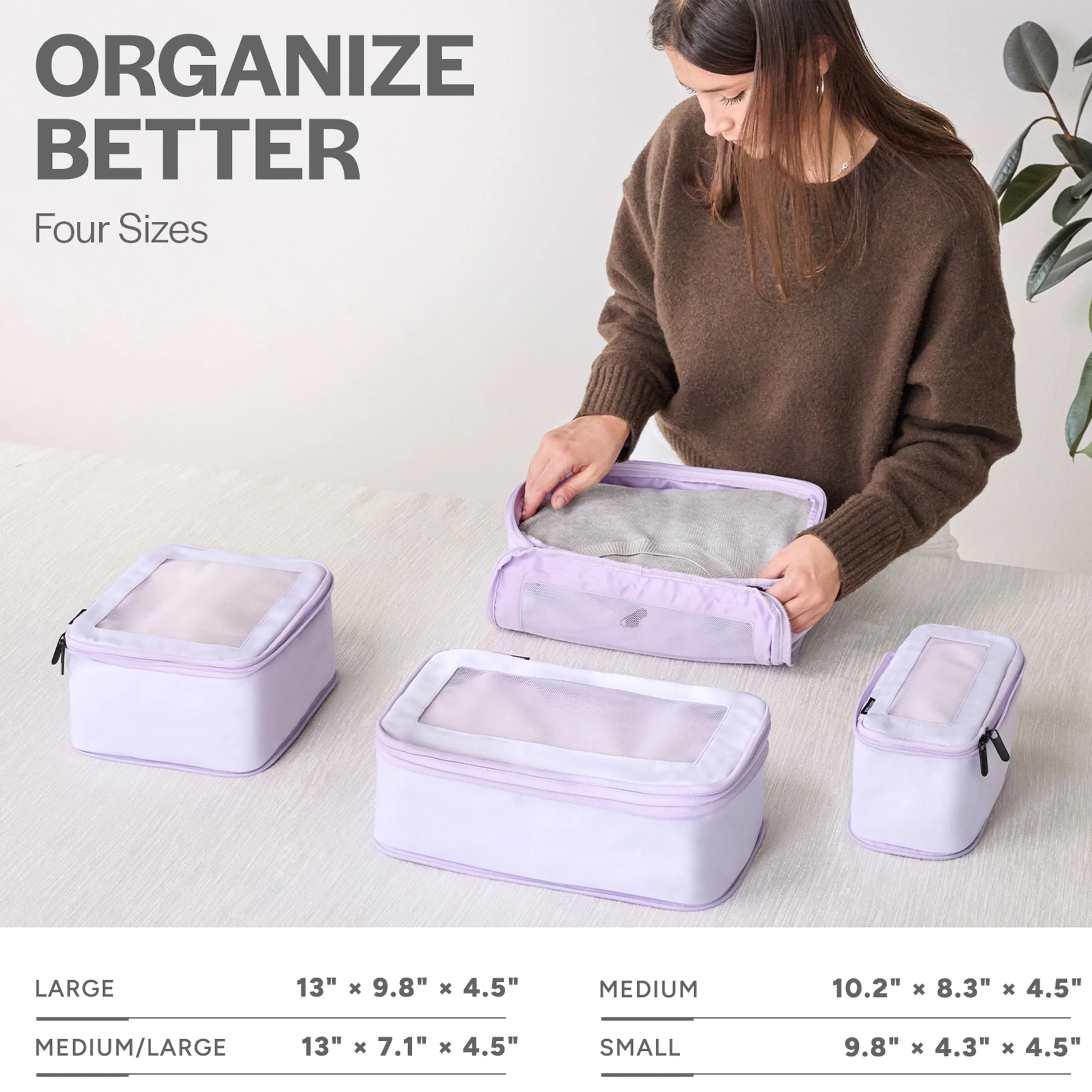 Compression Packing Cubes