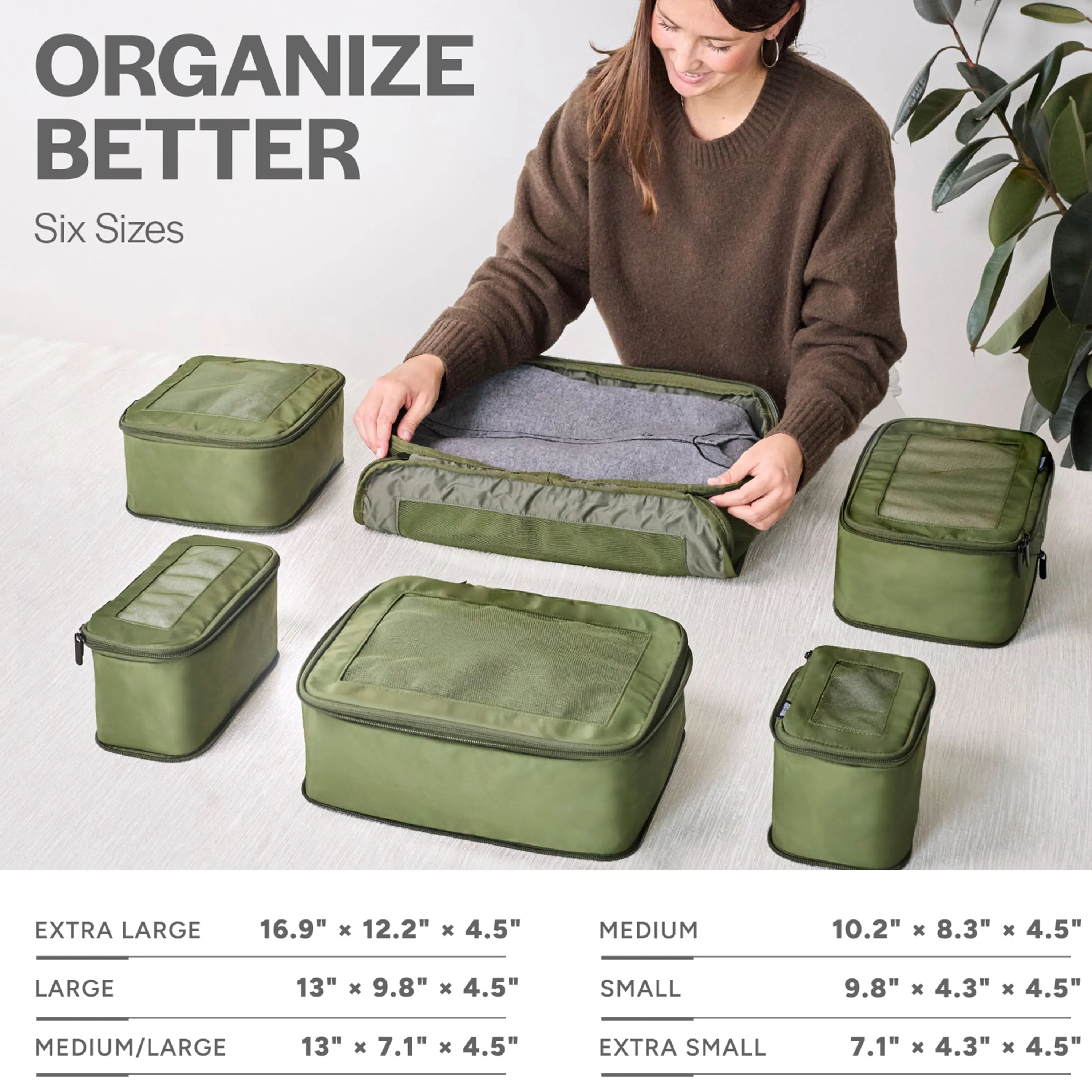 Compression Packing Cubes