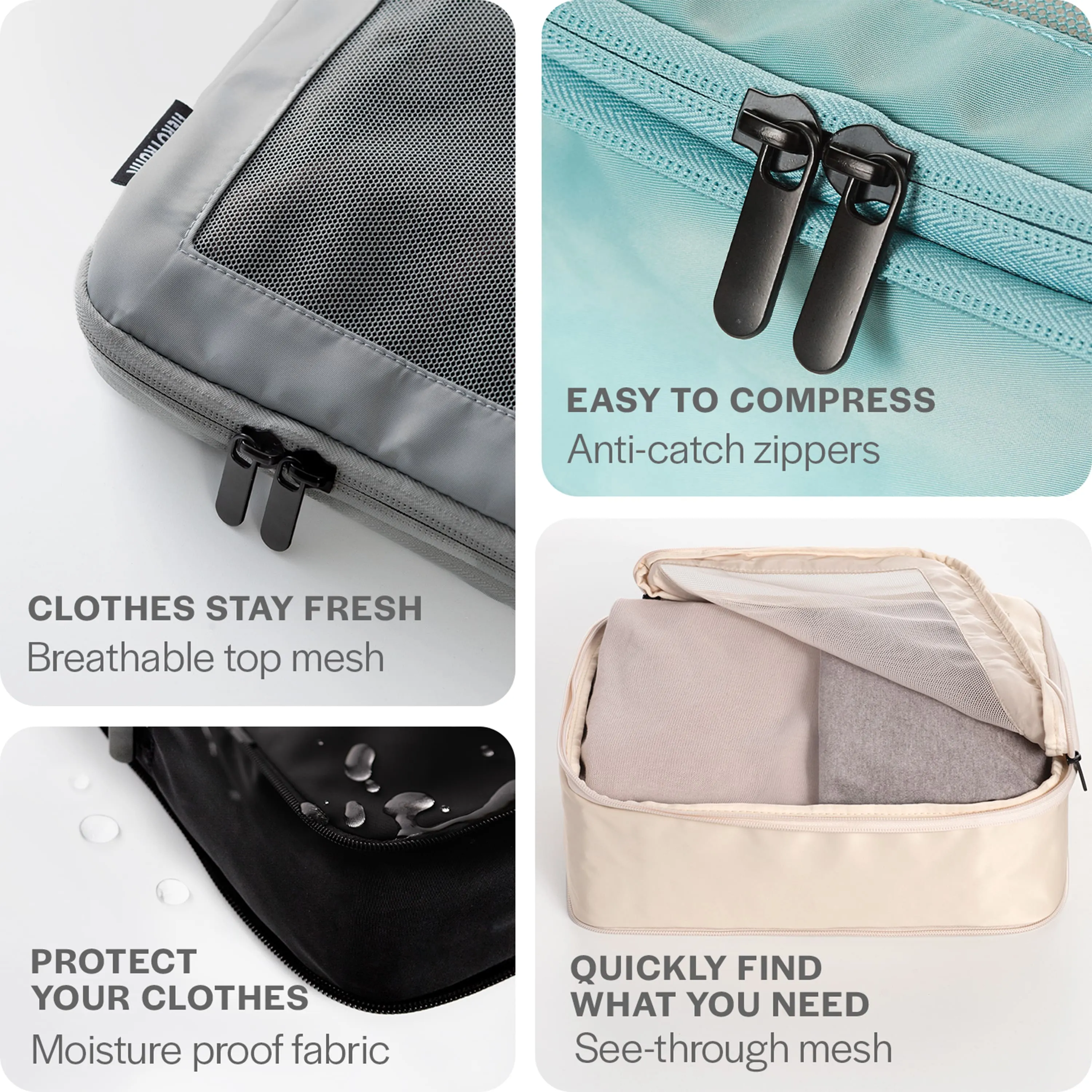 Compression Packing Cubes