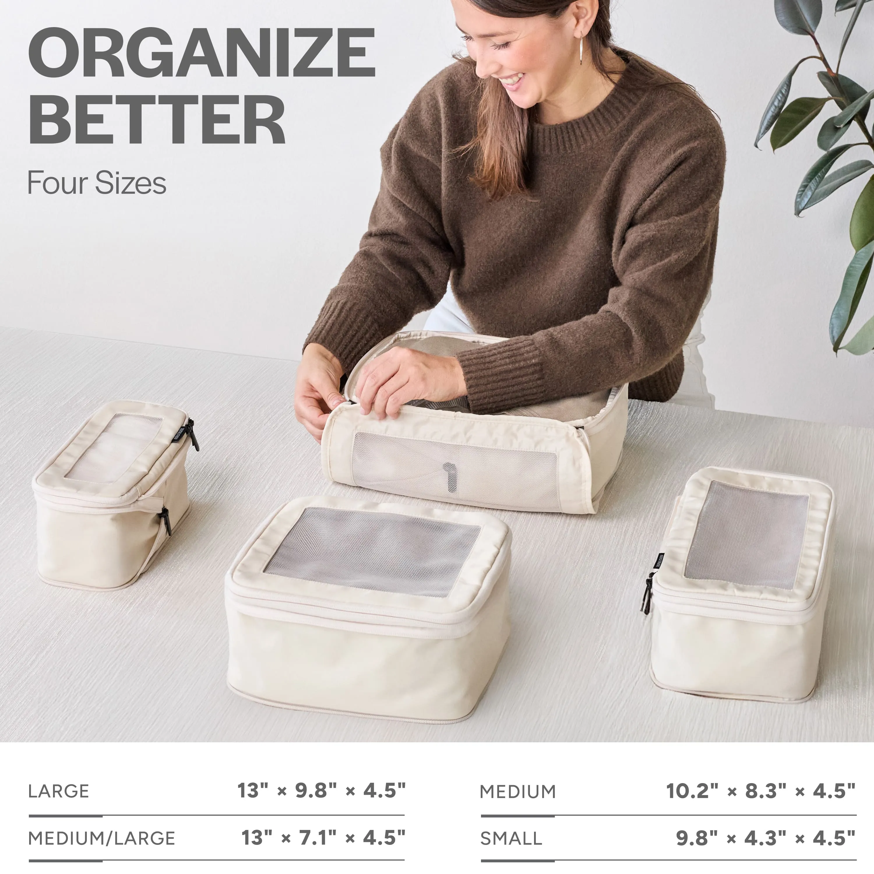 Compression Packing Cubes