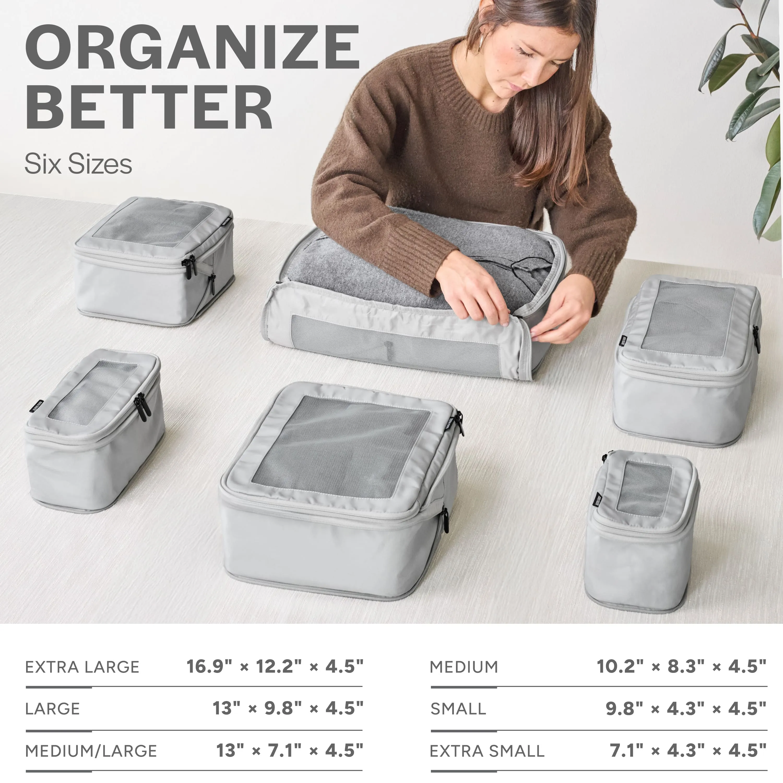 Compression Packing Cubes