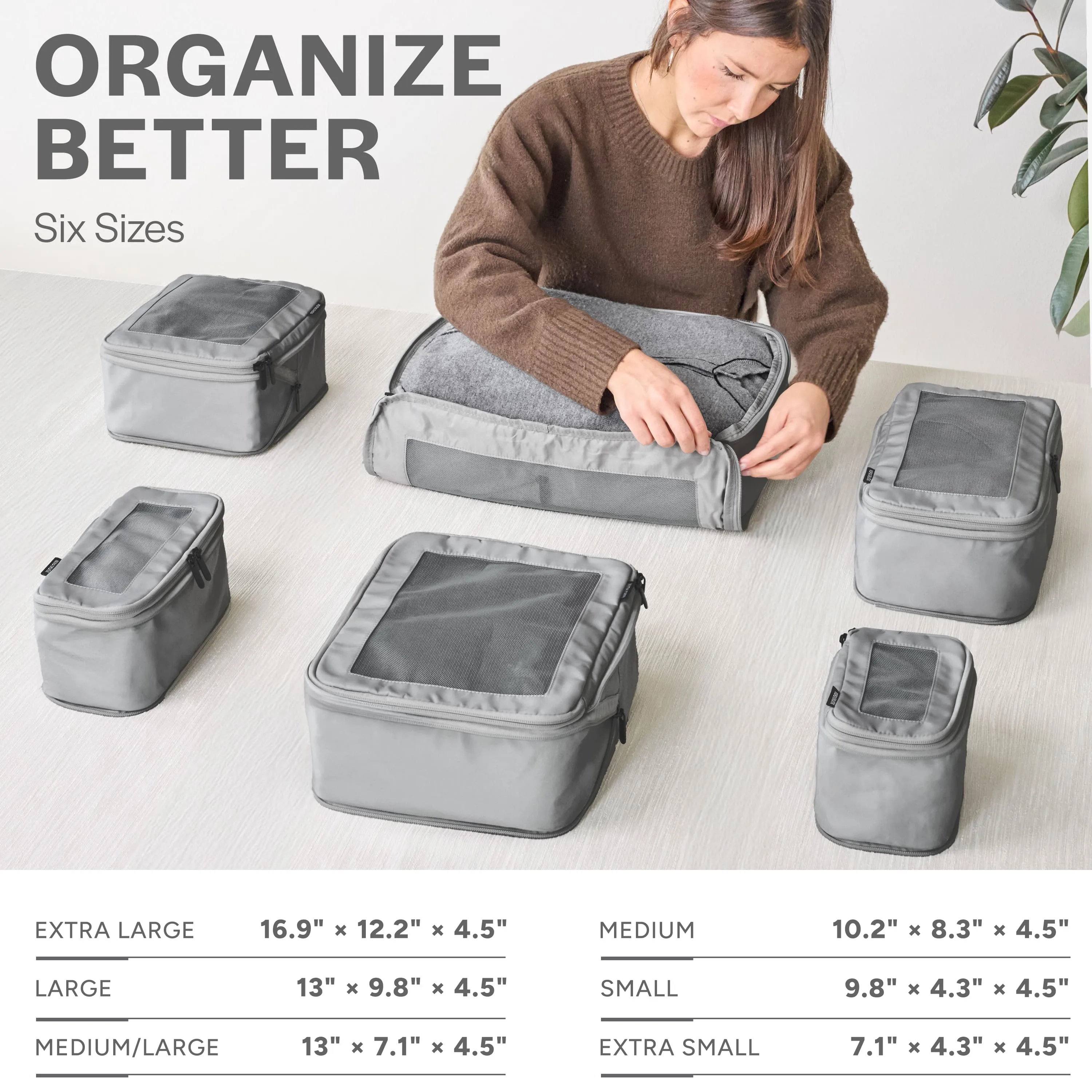 Compression Packing Cubes