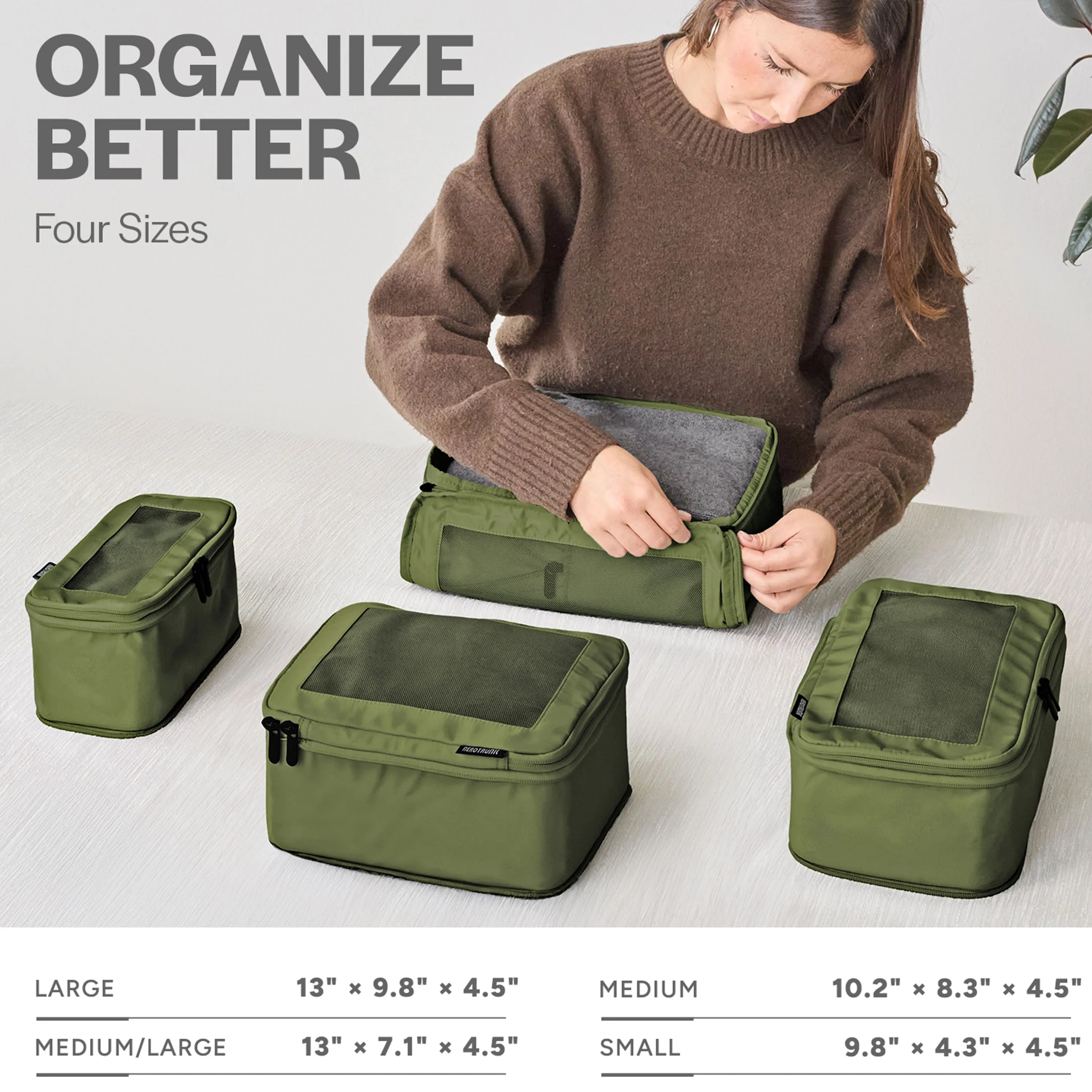 Compression Packing Cubes
