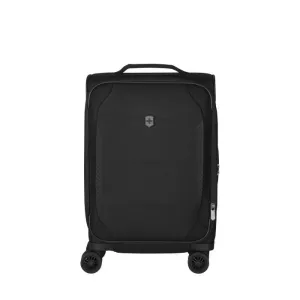 Crosslight Frequent Flyer Softside Carry-On 8-Wheel Expandable Cabin Case - Black