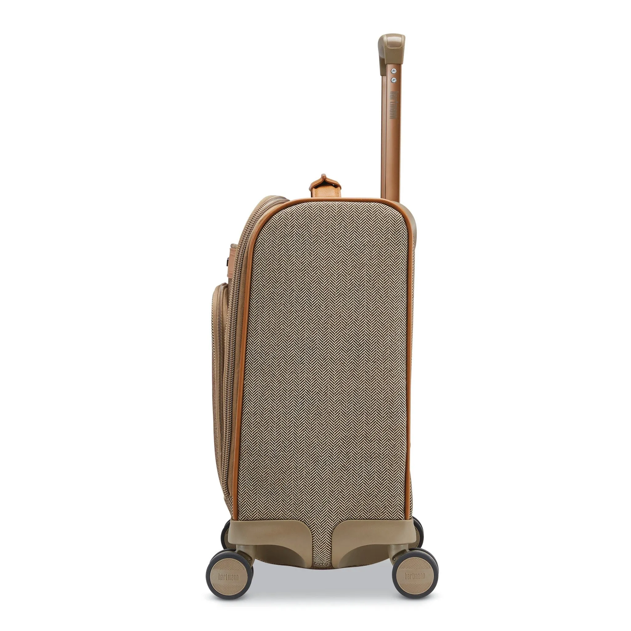 Hartmann Herringbone Deluxe Underseat Carry On Spinner