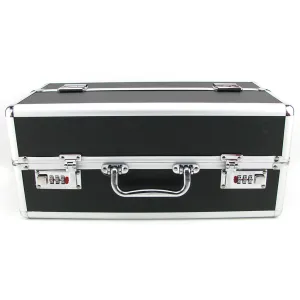 Lockable Large Vibrator Case in Black