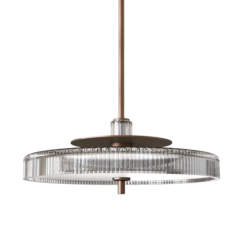Minimalist Handmade Crystal Chandelier