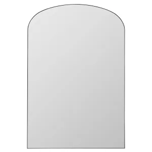 Natalia Black Floor Mirror