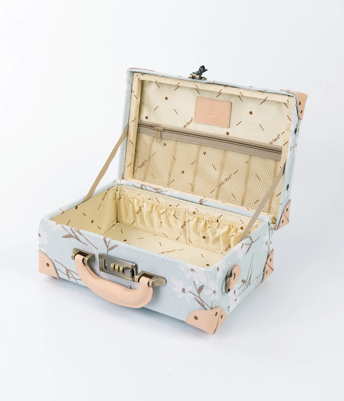 (Outlet) SarahFace Carry-on Set - Blue Floral