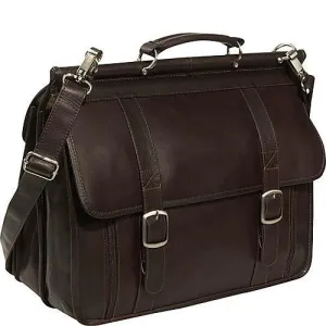 Piel Leather European Briefcase