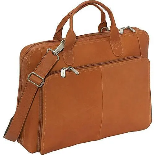 Piel Leather Slim Modern Portfolio
