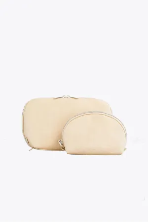 Resale The Cosmetic Pouch Set in Beige