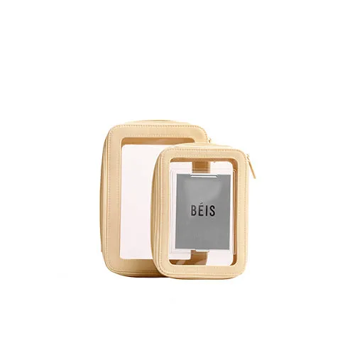 Resale The In Flight Cosmetic Set in Beige