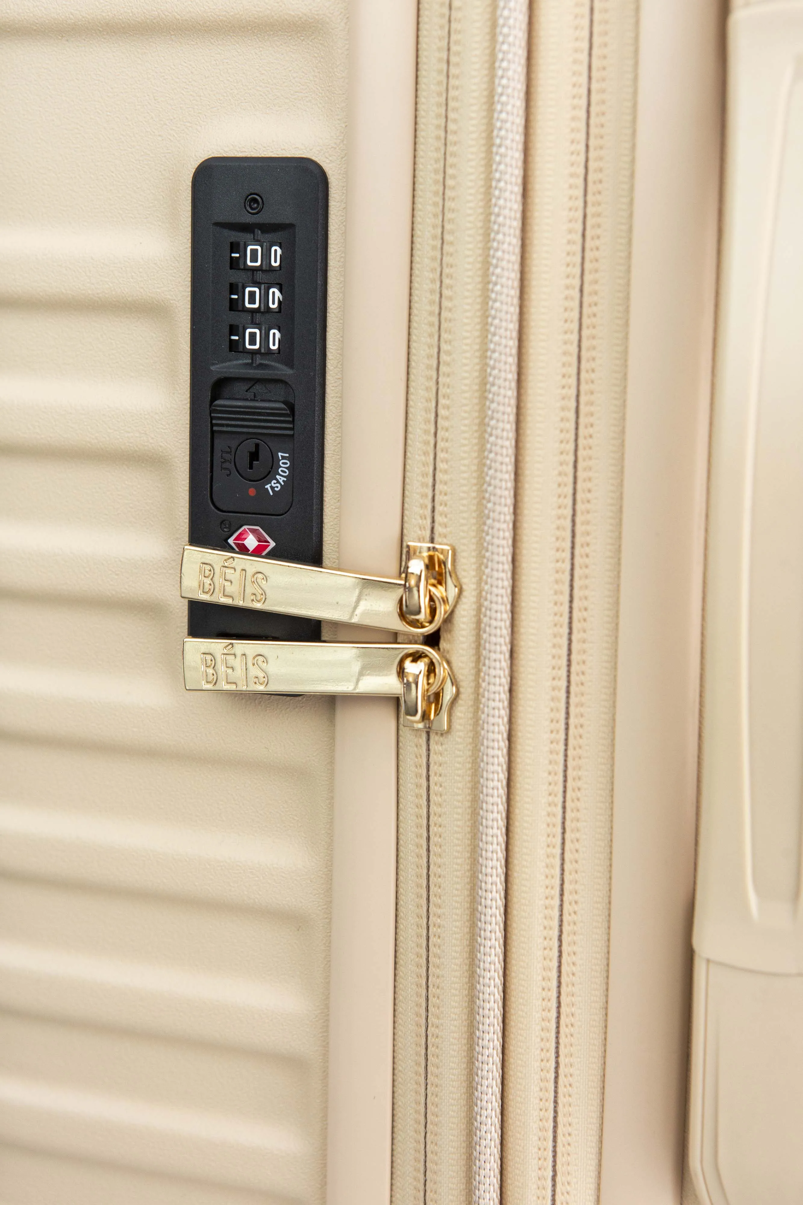 Resale The Large Check-In Roller in Beige