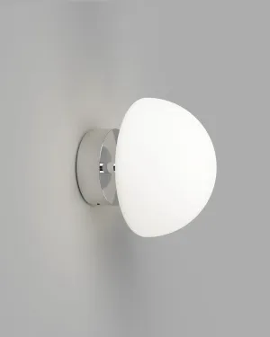 Short Arm Minimalist Glass Dome Wall Light