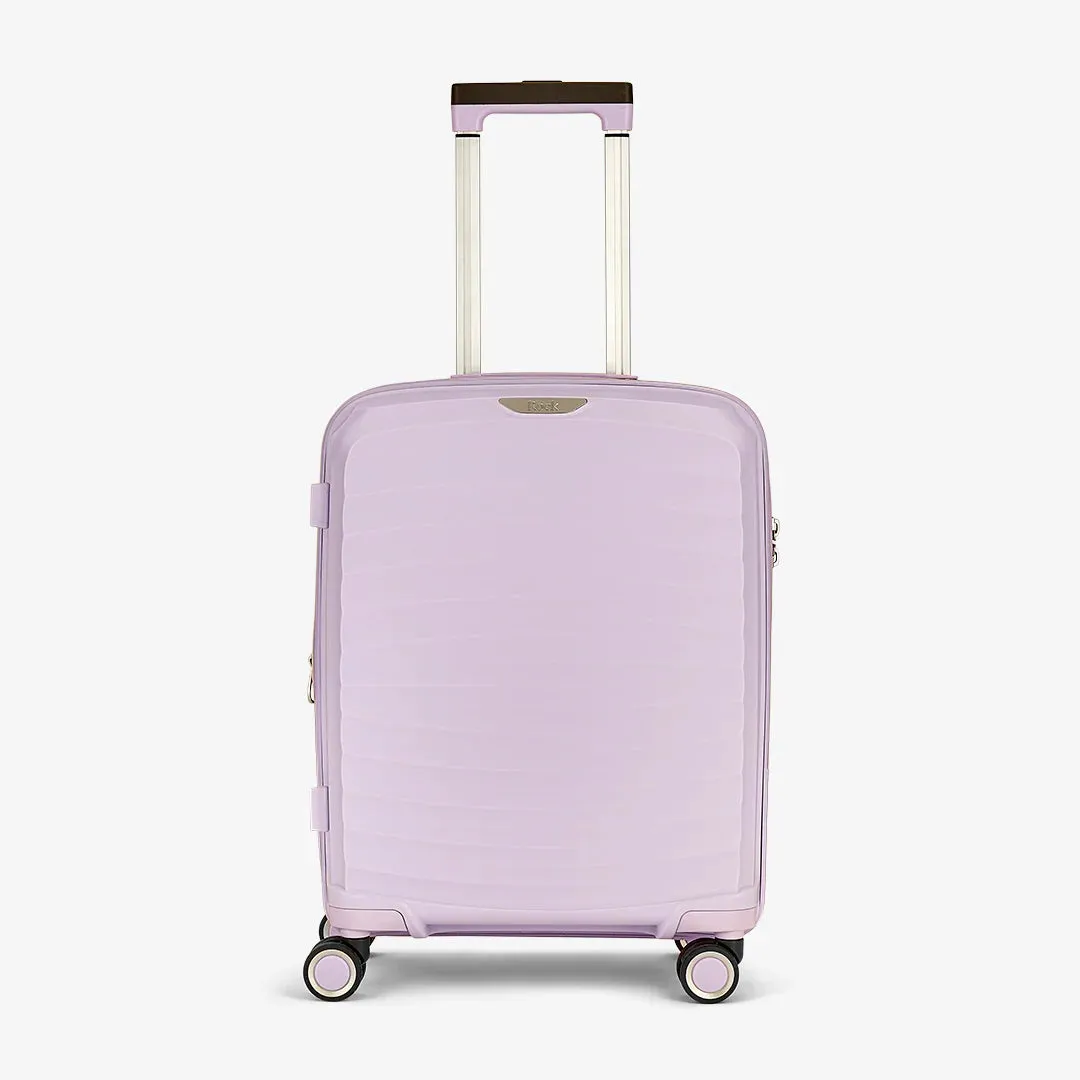 Sunwave Expandable Hardshell Cabin Suitcase 54cm - Lilac