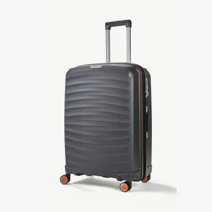 Sunwave Expandable Hardshell Medium Suitcase 66cm - Charcoal