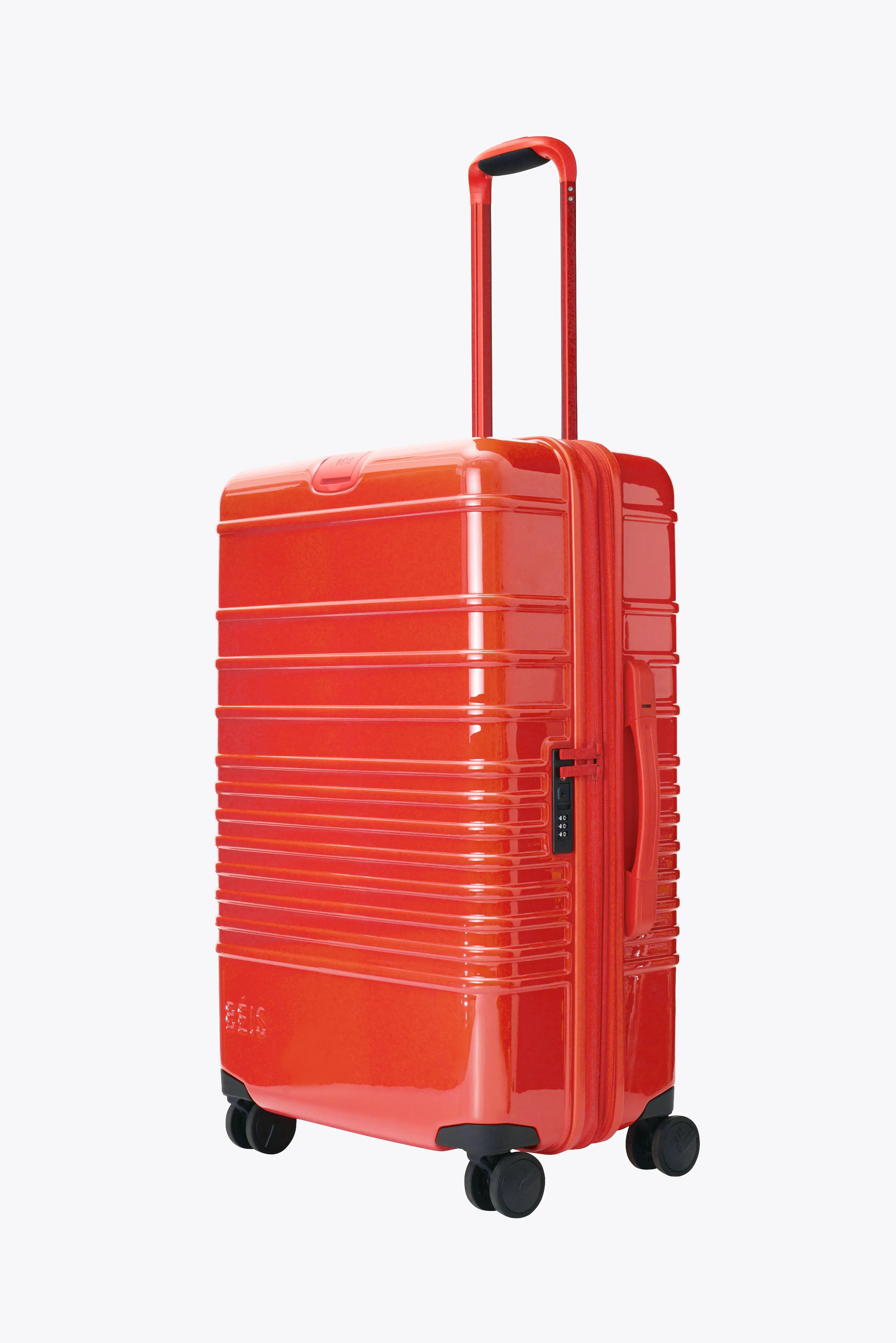 The Medium Check-In Roller in Glossy Flame