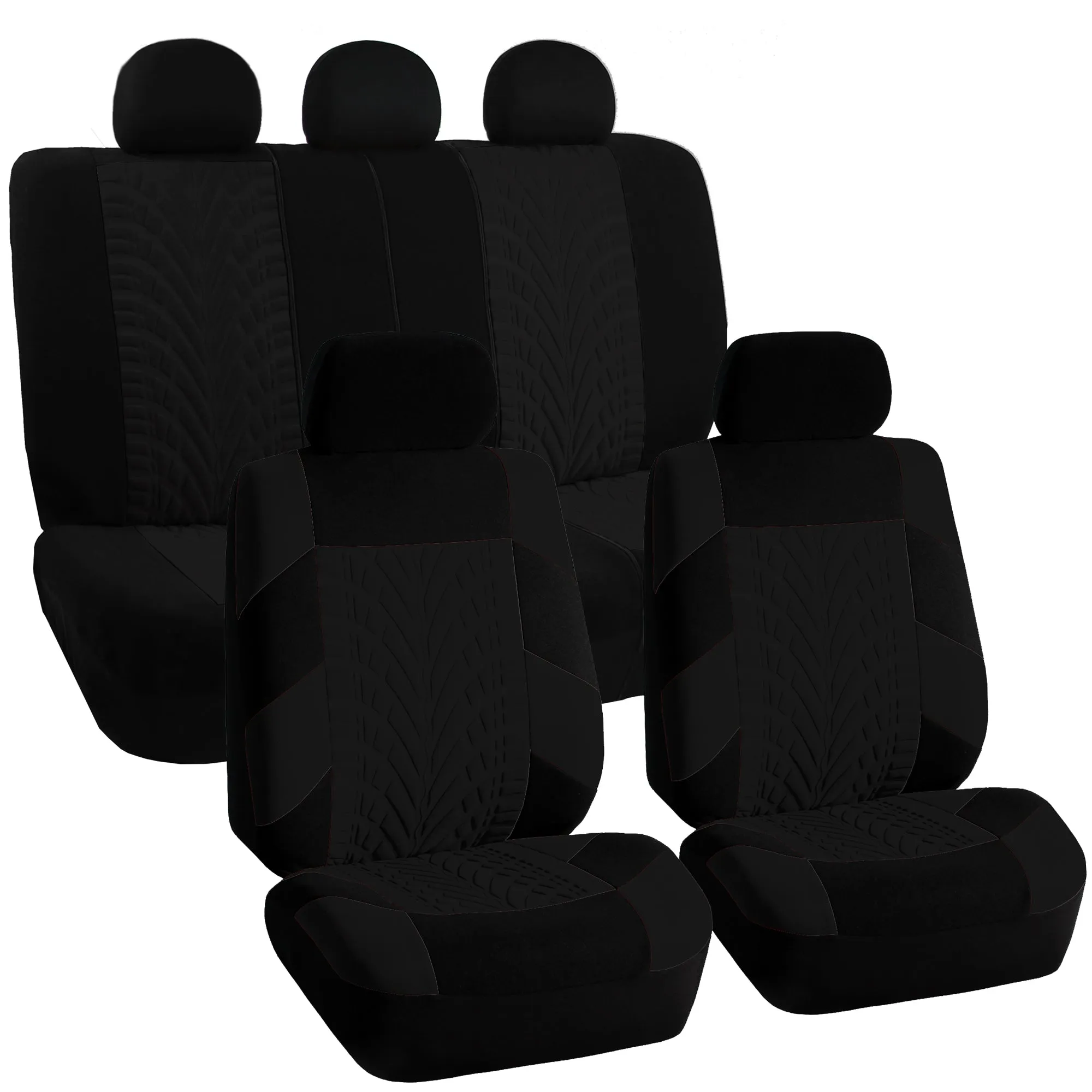 Travel Master Seat Covers - Full Set Black