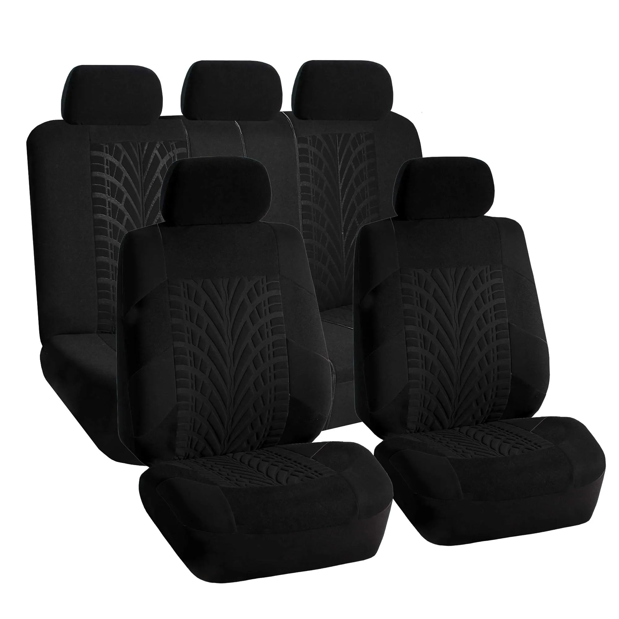Travel Master Seat Covers - Full Set Black