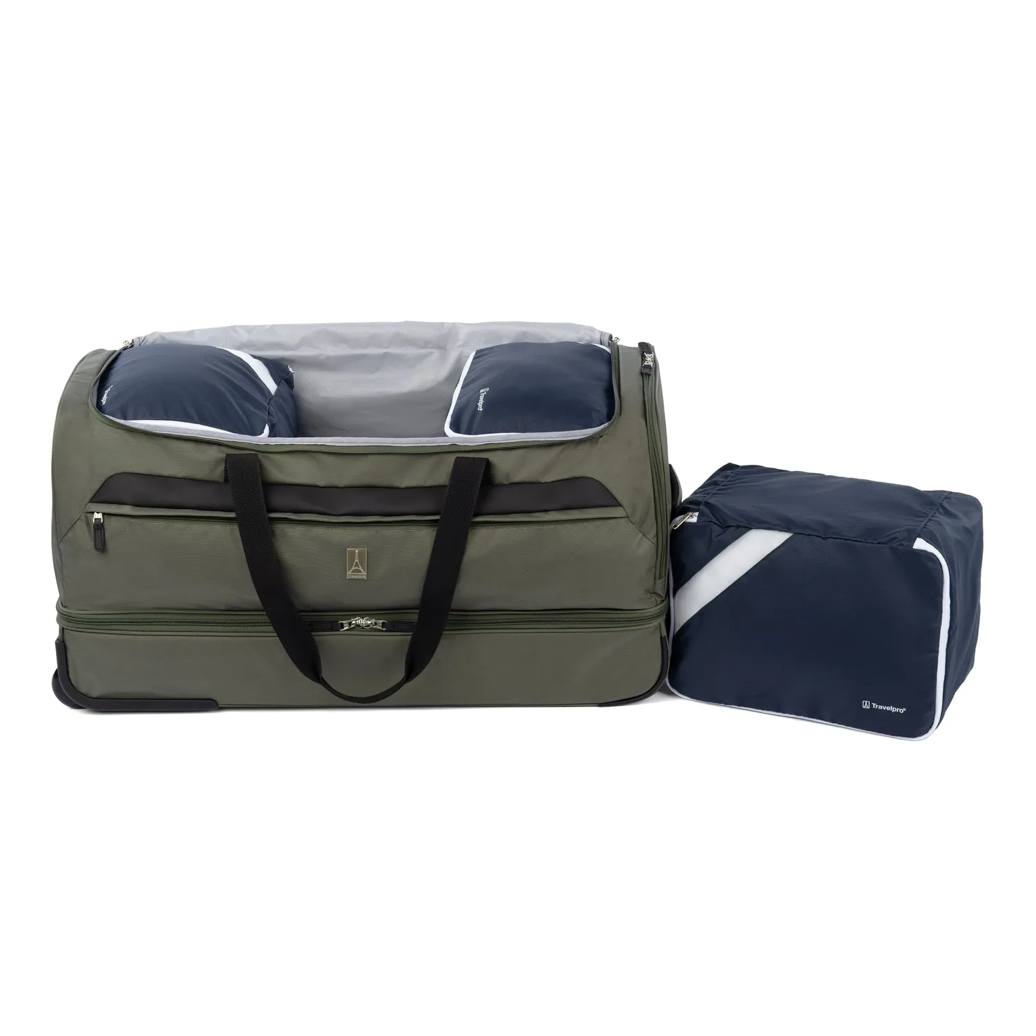 Travelpro Roadtrip 30" Drop-Bottom Rolling Duffel with Packing Cubes
