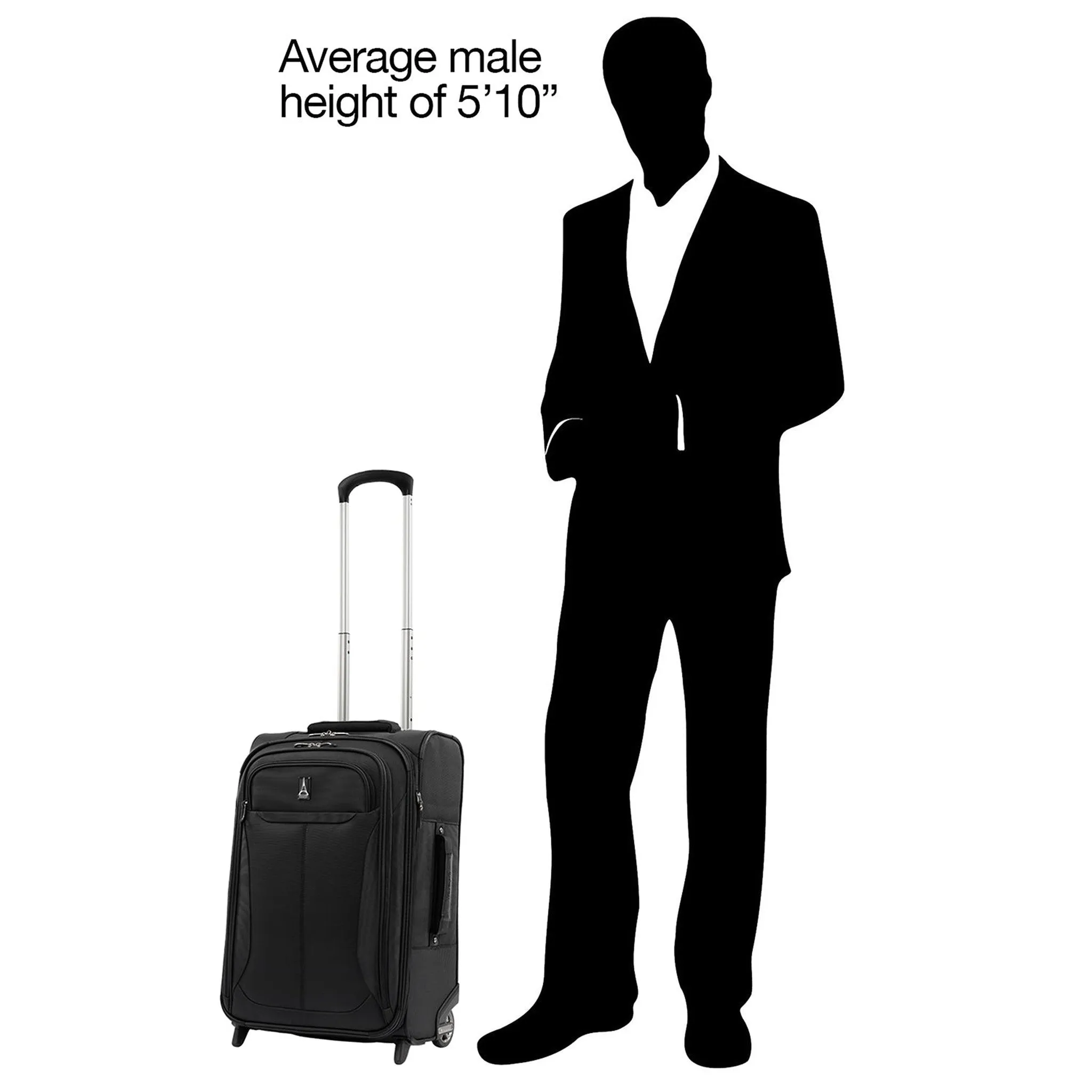Travelpro Tourlite 22" Expandable Carry-on Rollaboard (2-Wheeled)