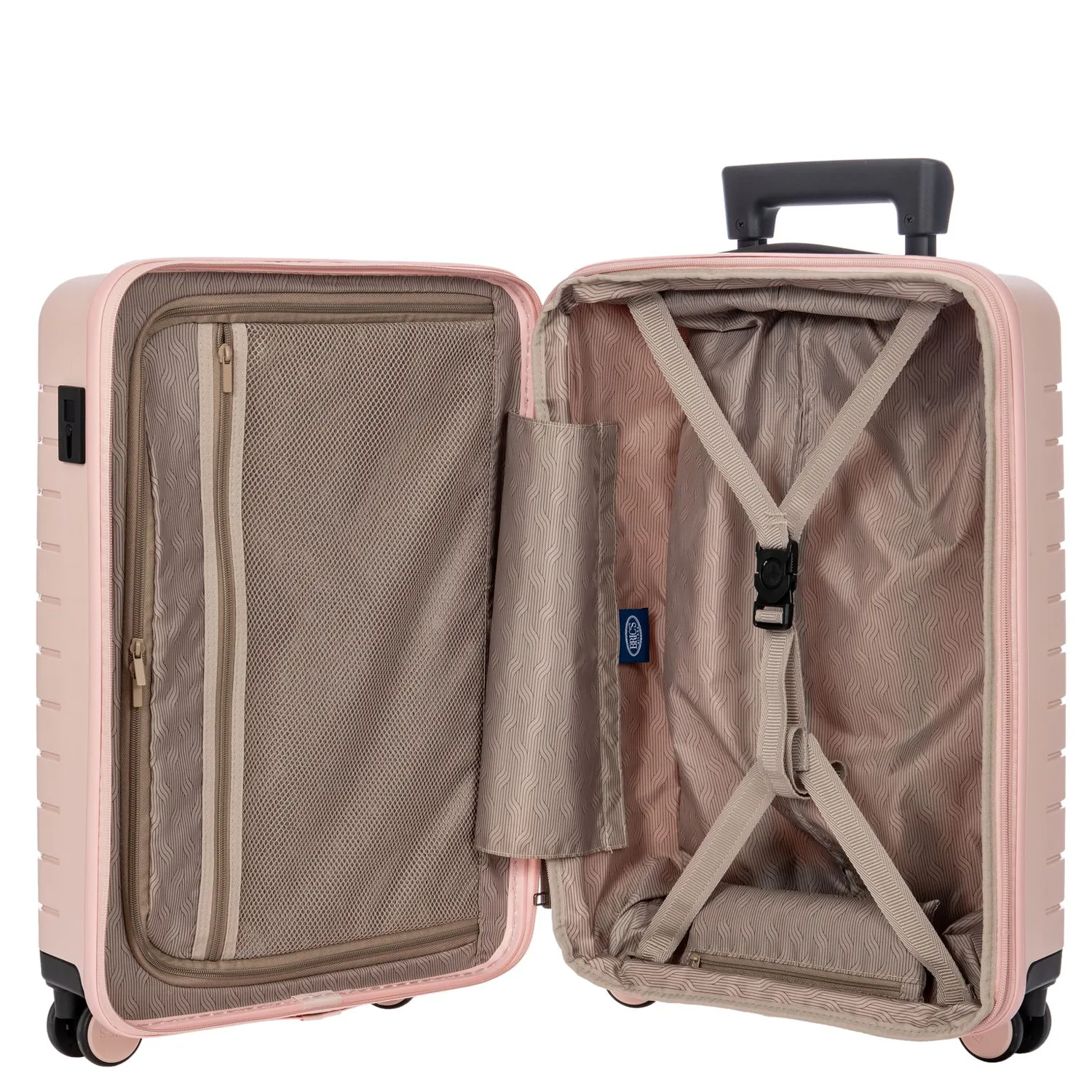 Ulisse B/Y Pearl Pink Expandable Carry-On w/Pocket