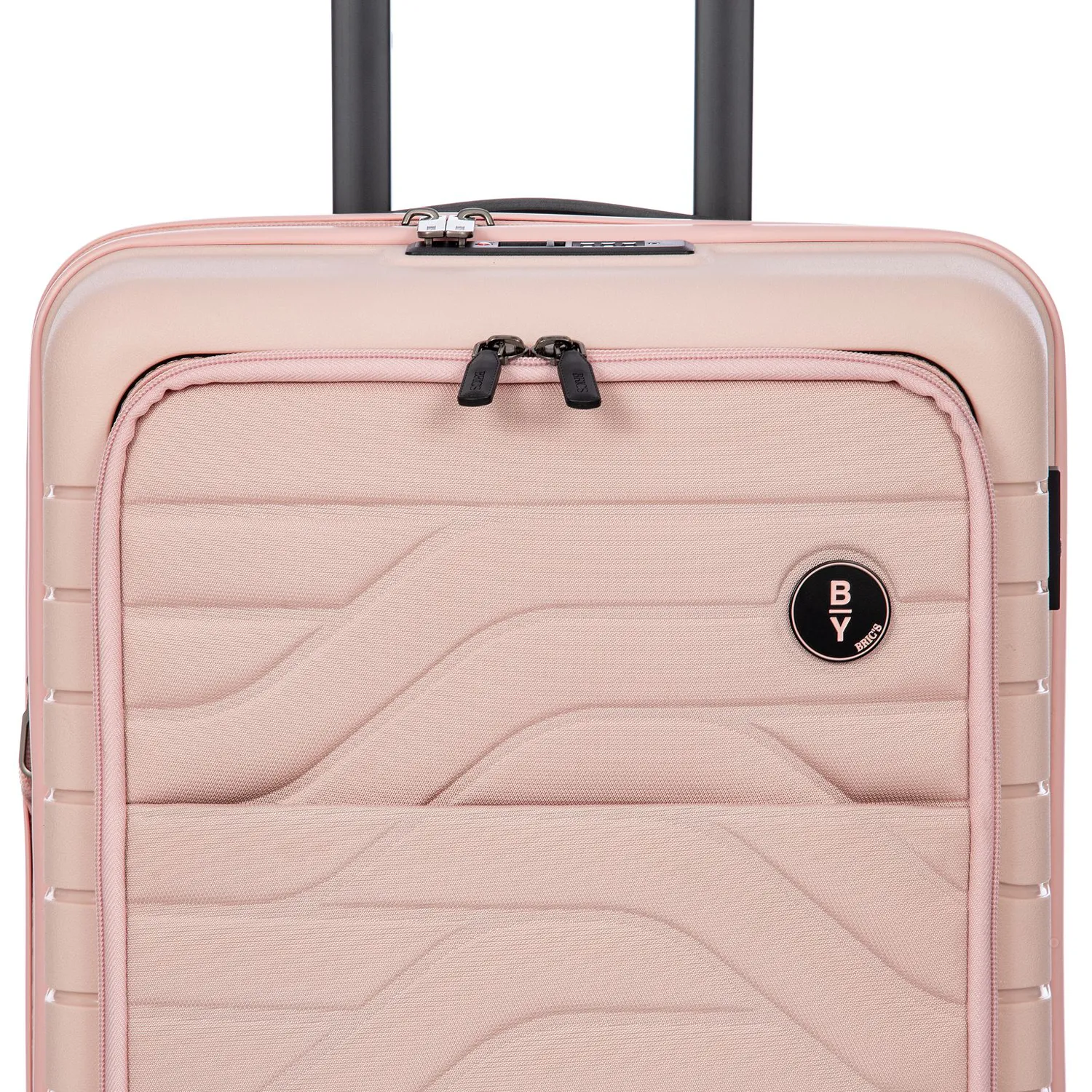 Ulisse B/Y Pearl Pink Expandable Carry-On w/Pocket