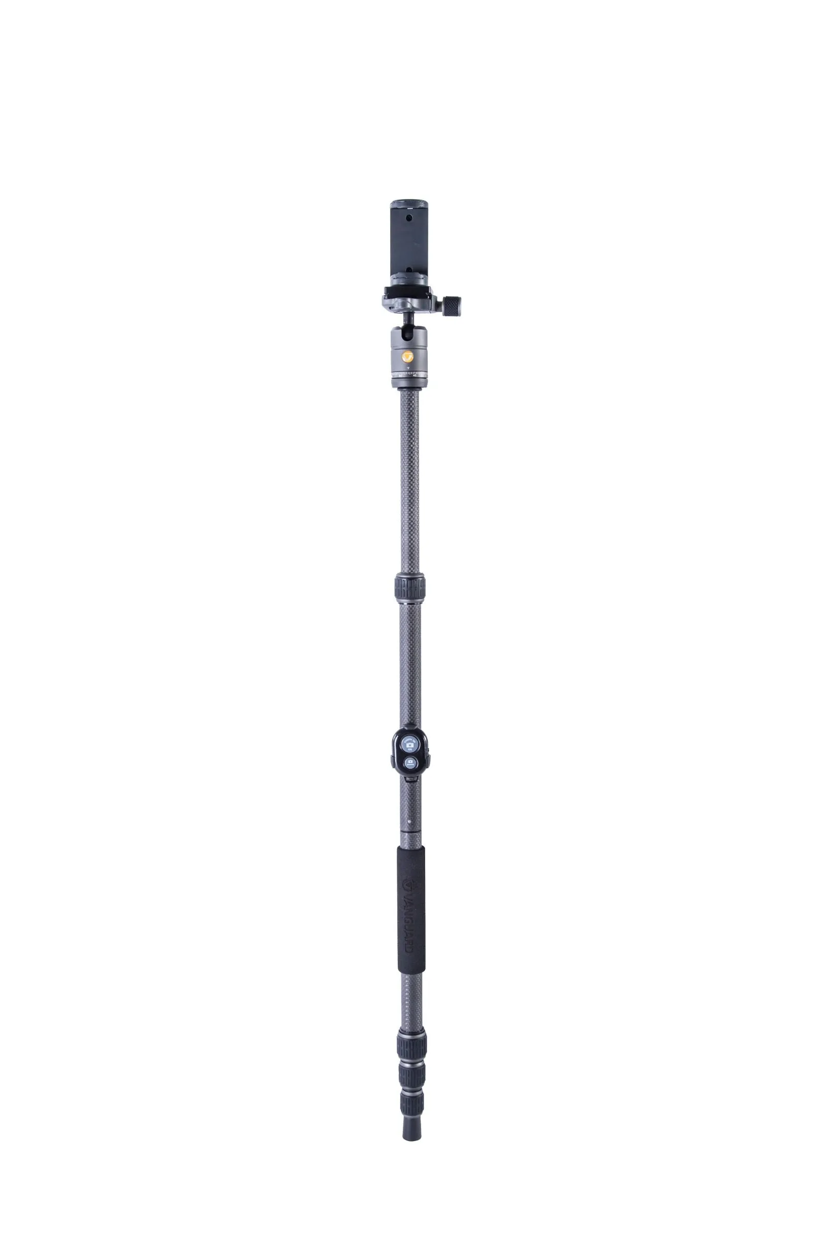 VEO 3 GO 204CB Carbon Fiber Tripod / Monopod with Ball Head. Bluetooth Remote. SPC