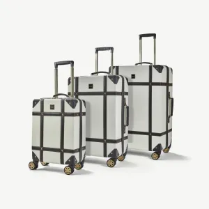 Vintage Hardshell 3pc Set - Cream