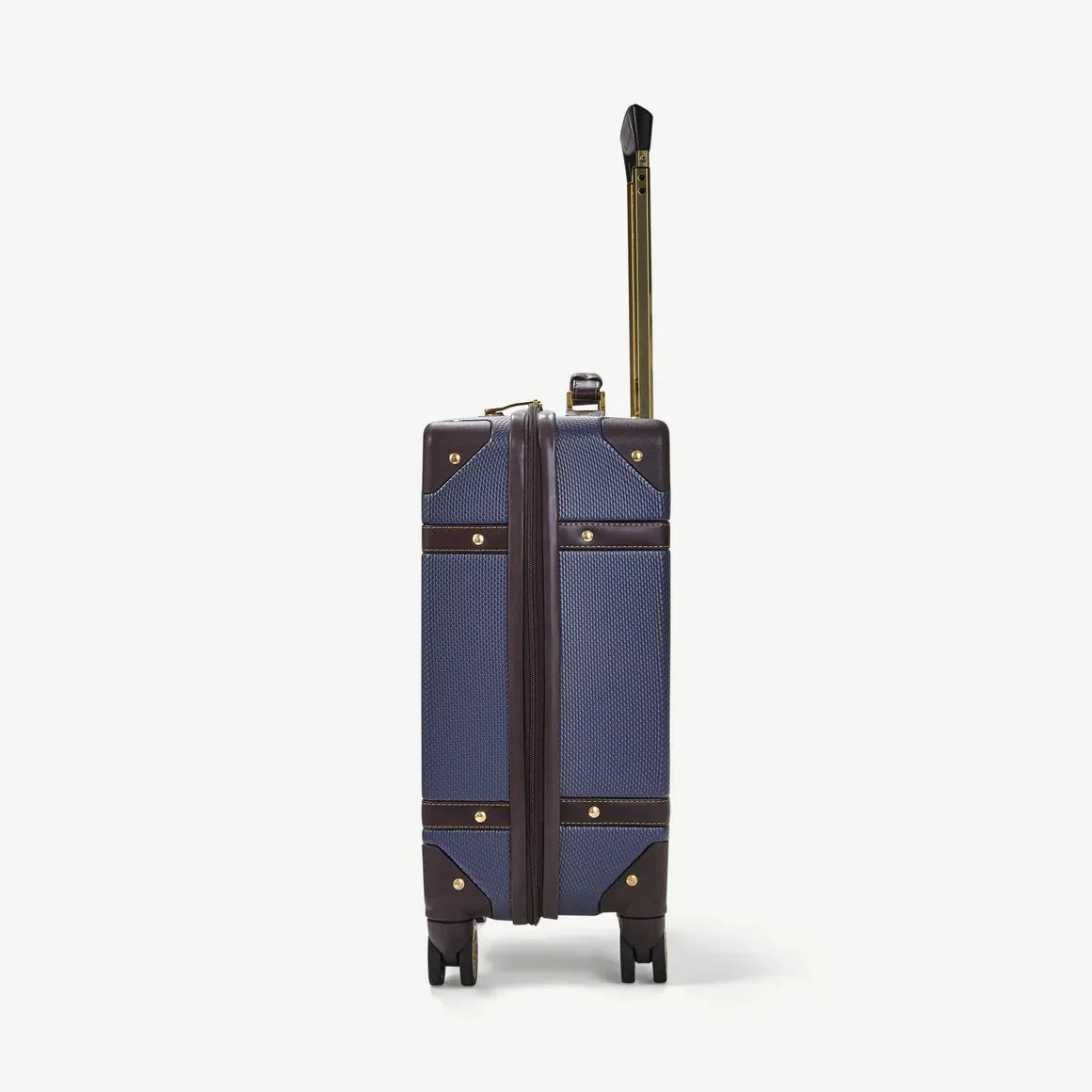 Vintage Hardshell Cabin Suitcase 54cm - Navy