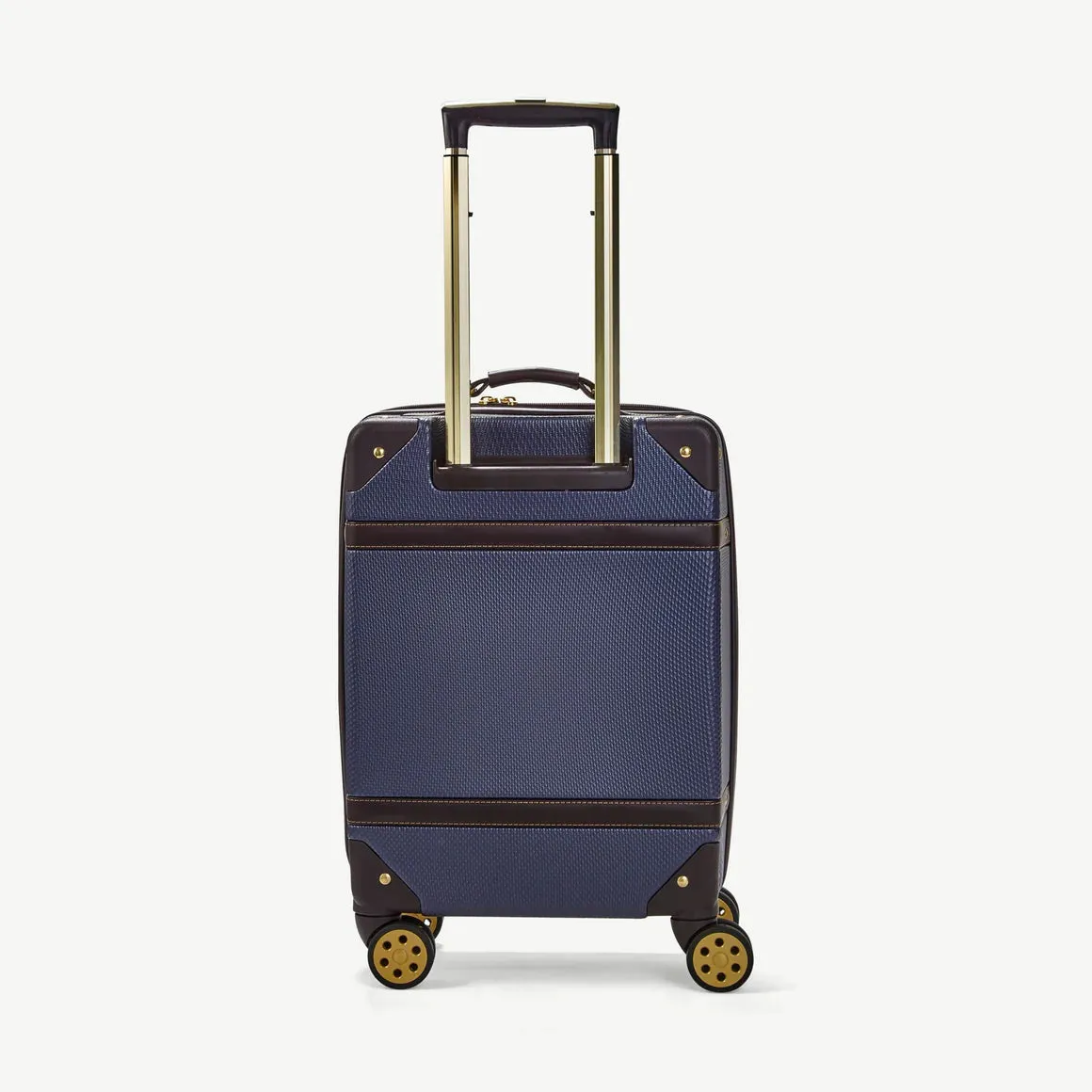 Vintage Hardshell Cabin Suitcase 54cm - Navy