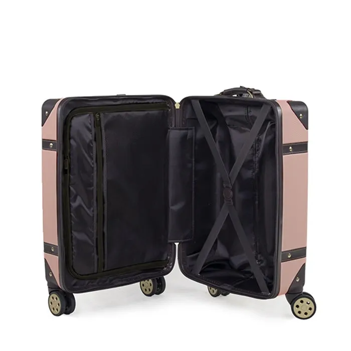 Vintage Hardshell Medium Suitcase 67cm - Rose Pink